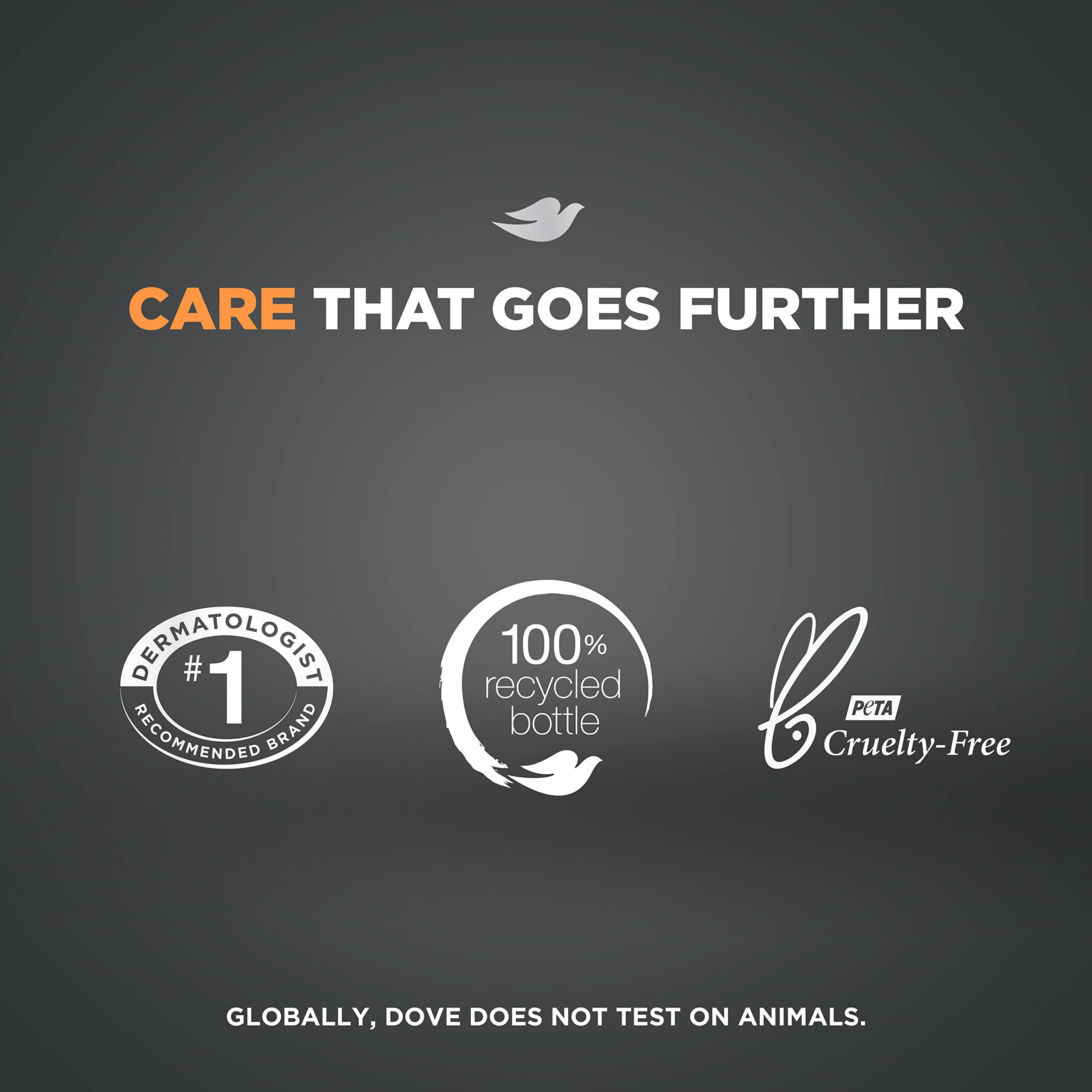 Dove Men+Care Skin Defense bar rinses clean with no residue.