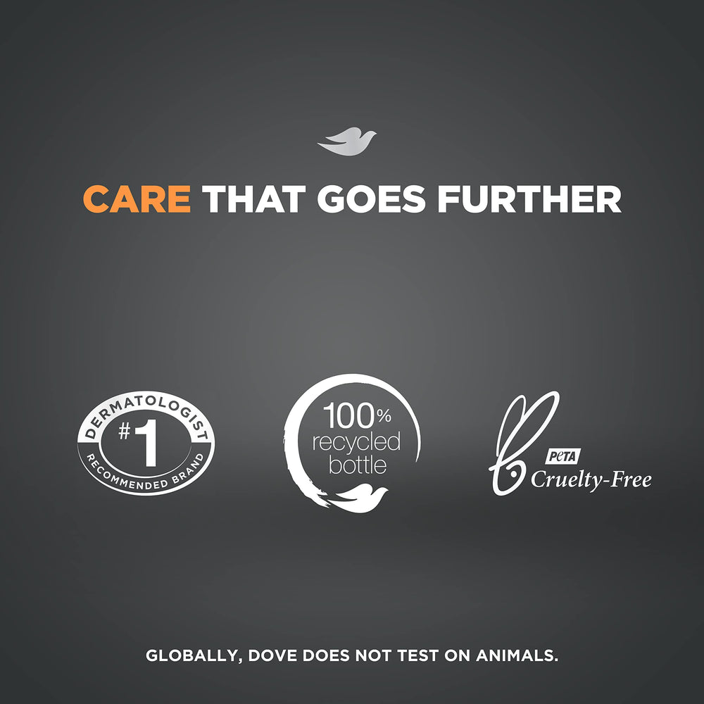 Dove Men+Care Skin Defense bar rinses clean with no residue.