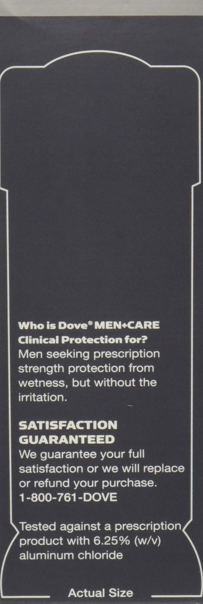 Dove Men+Care quad pack packaging for convenient four-pack use.