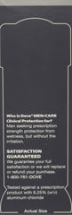 Dove Men+Care quad pack packaging for convenient four-pack use.