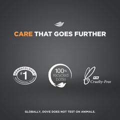 Creamy moisturizing layer visible on Dove Men+Care Skin Defense bar.