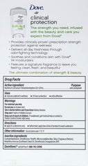 Dove Protección Clínica Cool Essentials aplicación suave para axilas sensibles