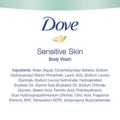 Dove quad-pack bottles showcase 22 oz packaging for family use
