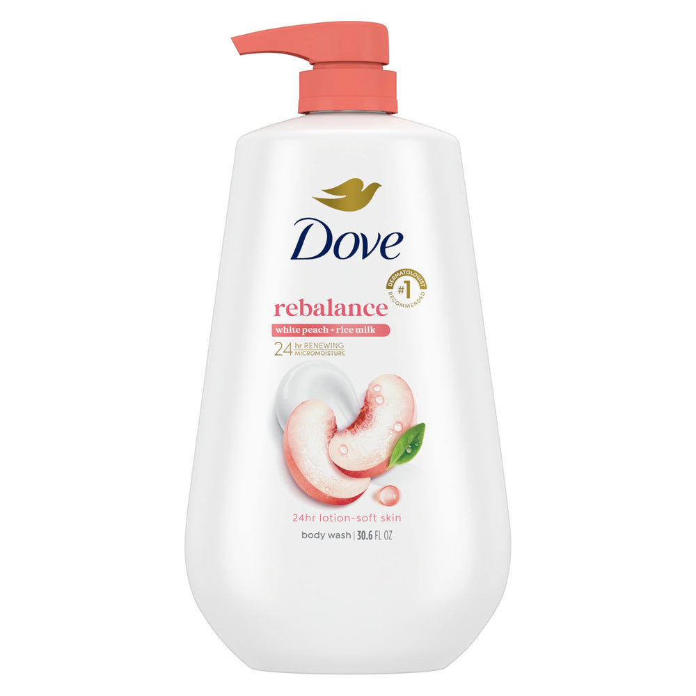 Dove Rebalance: vertido de botella para una ducha suave y equilibrante