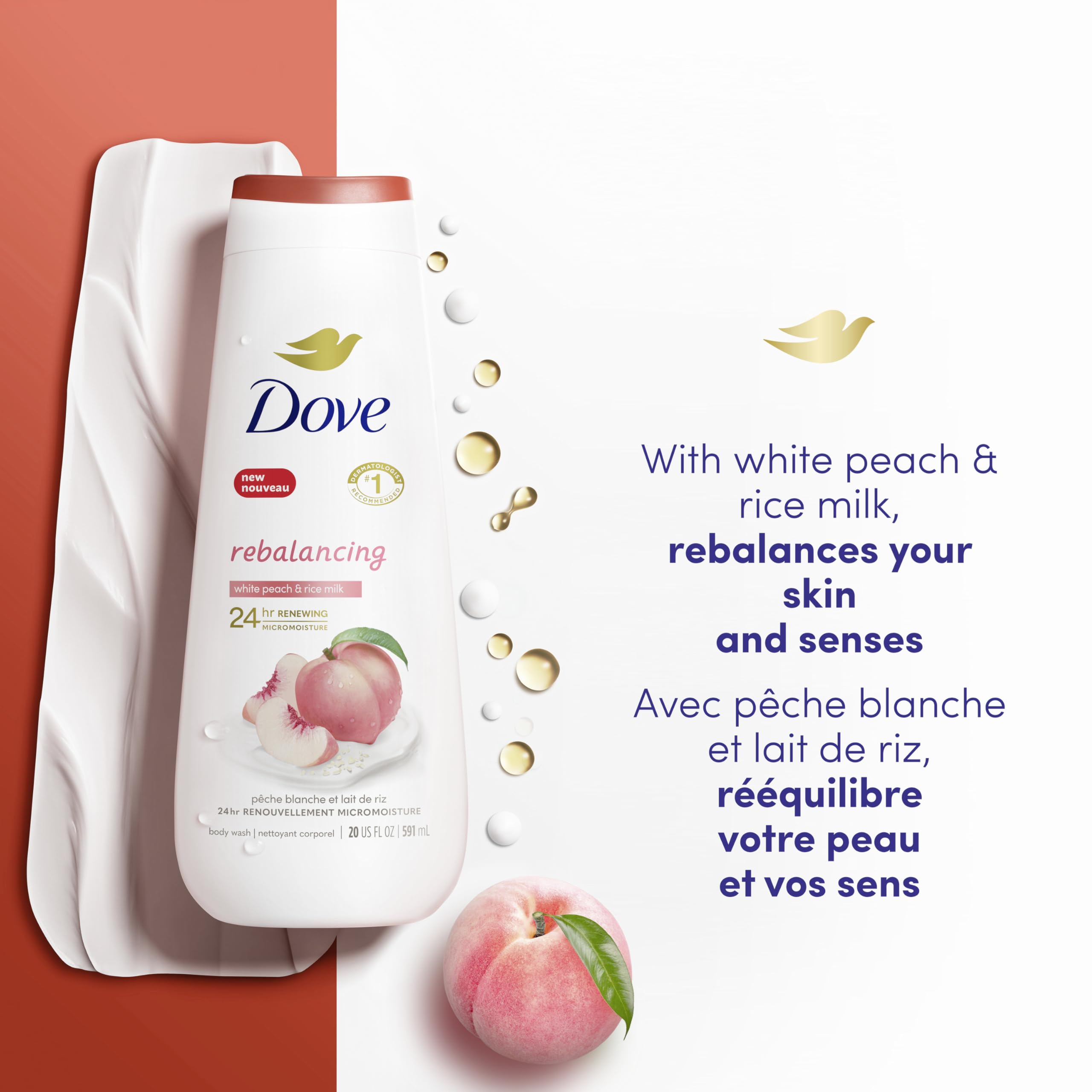 Dove's recycled plastic packaging supports eco-friendly choices