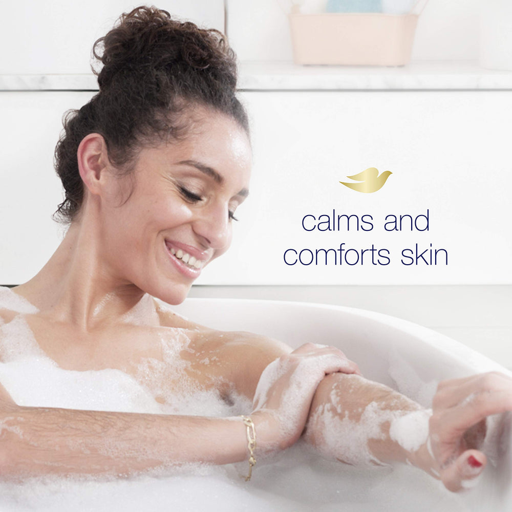 Dove Relaxing Body Wash scent of lavender and chamomile evokes calm