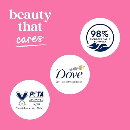 Dove Renew Peony & Rose Oil, dermatólogo recomendado para limpieza suave.