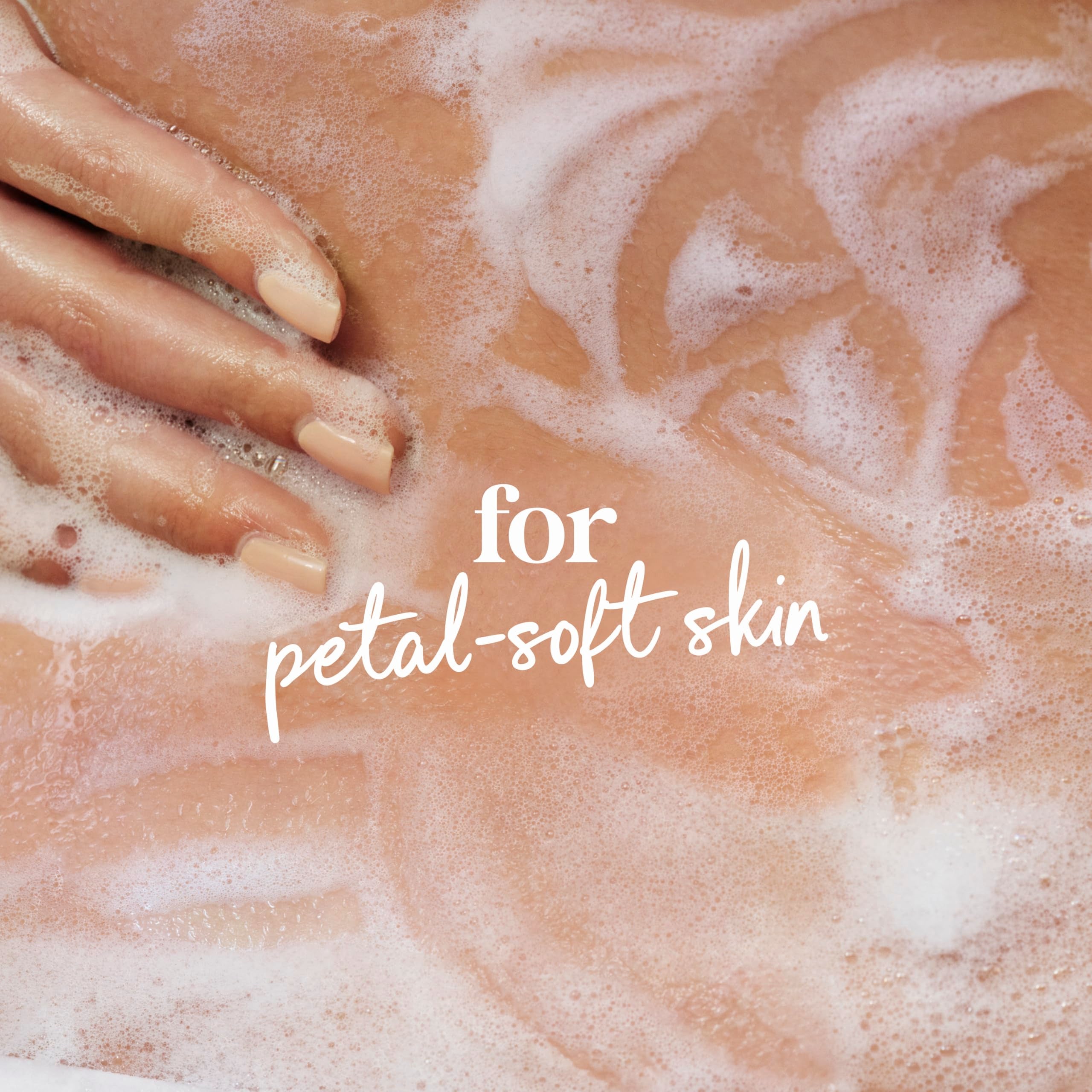 Dove Renew Peony & Rose Oil, envase reciclado que cuida el planeta.
