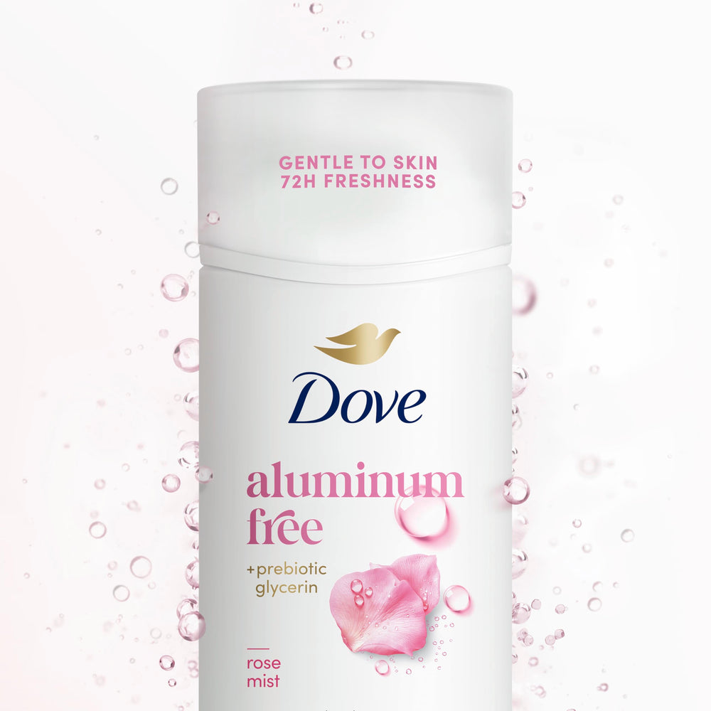 Dove Rose Mist vegan and PETA-approved for cruelty-free shoppers.