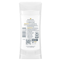 Dove Rose Petals alcohol-free deodorant formula highlighting skin-friendly protection.