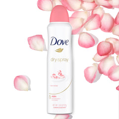 Dove Rose Petals packaging indicates a convenient 3-count set