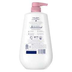 Dove Sakura Blossom & Yuzu, textura gel suave para una hidratación duradera.