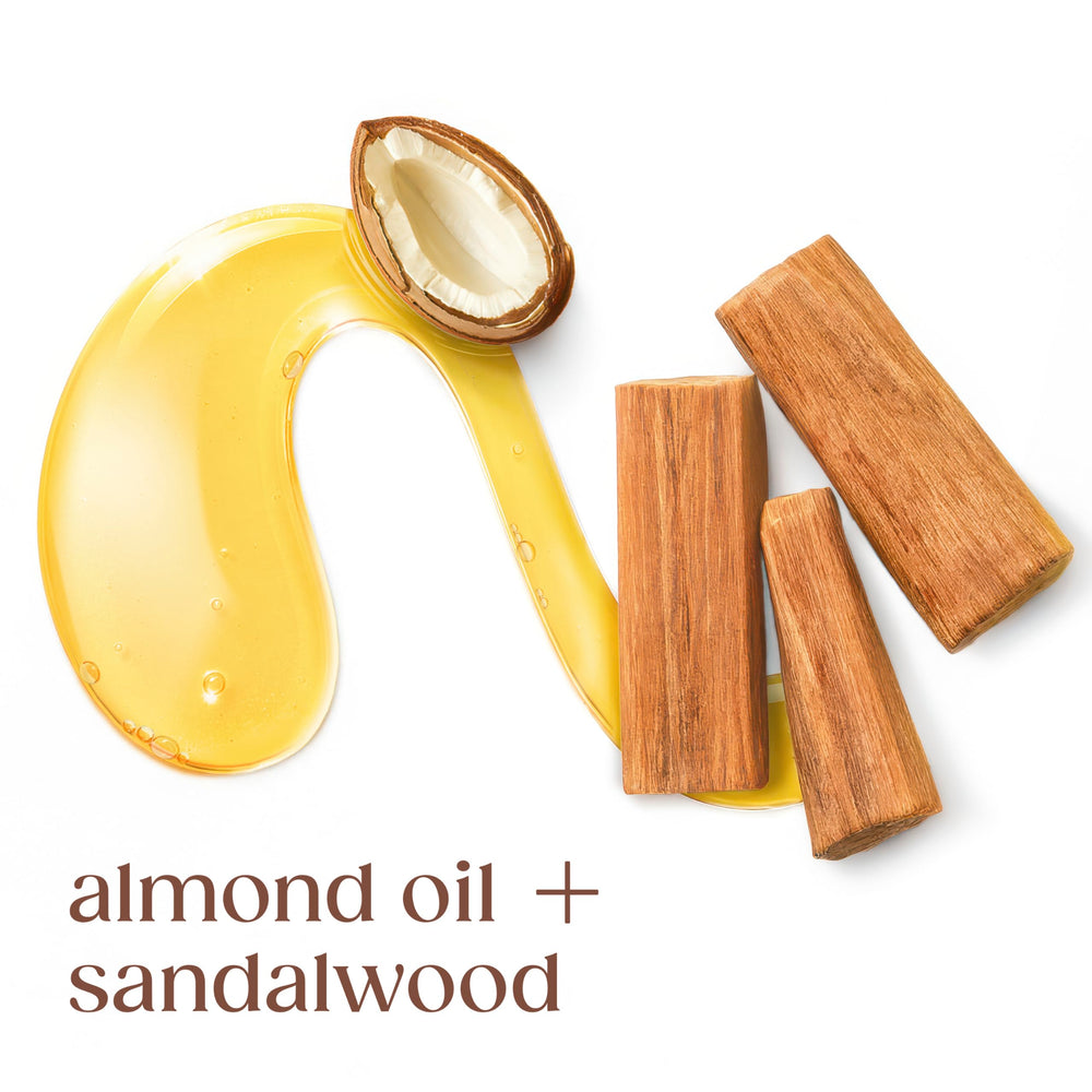 Dove Serum Aroma Almendra Sándalo: fragancia calmante para la ducha.