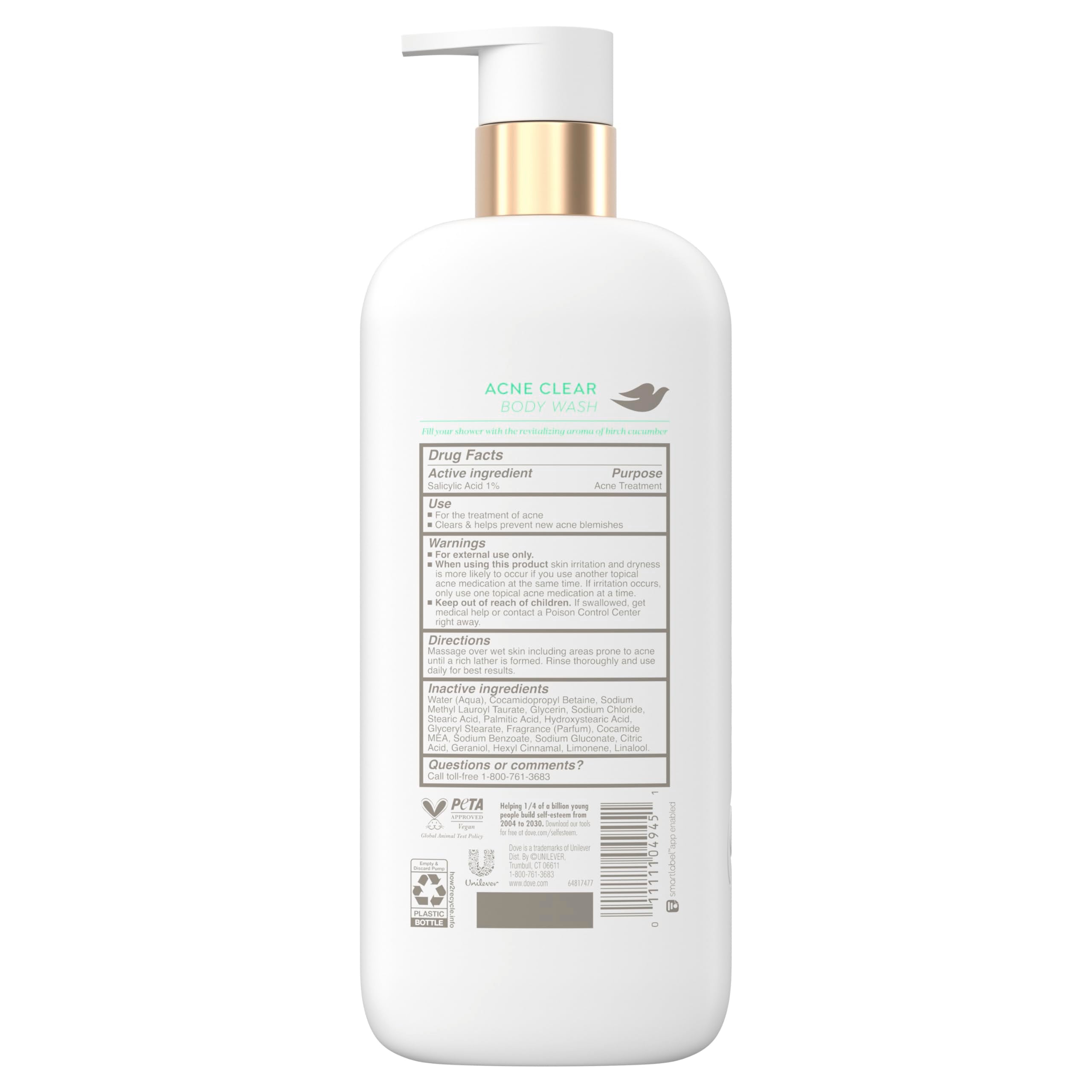 Dove Serum: espuma burbujeante y refrescante durante la ducha.