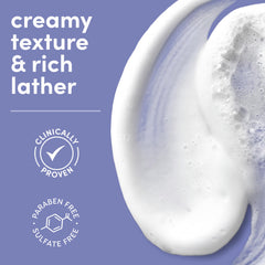 Dove Serum Body Wash aroma cálido de avena durante la ducha calmante.
