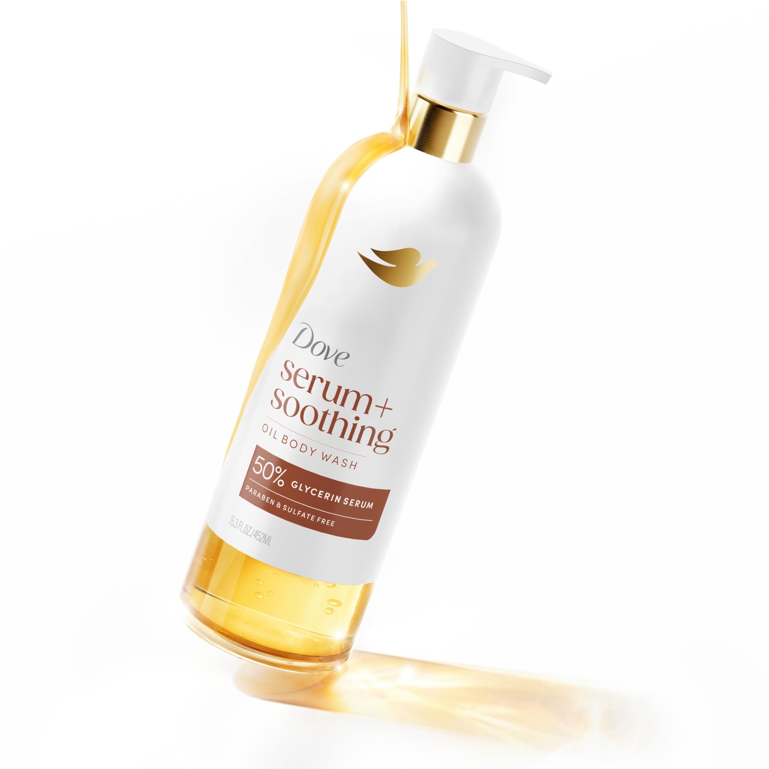 Dove Serum Piel Hidratada: piel suave tras la ducha.