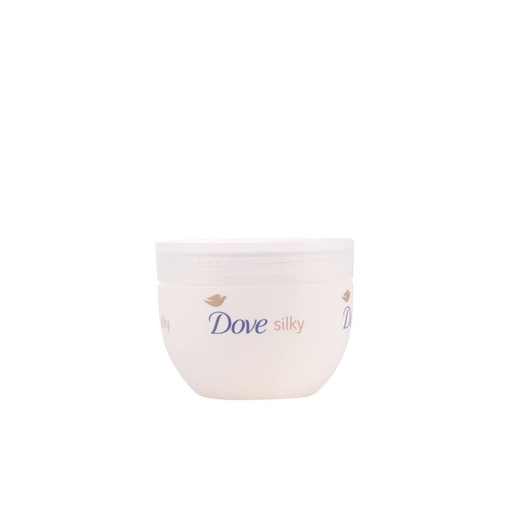 Dove Silky Nourishment Body Cream 300ml, silky texture for soft skin hydration