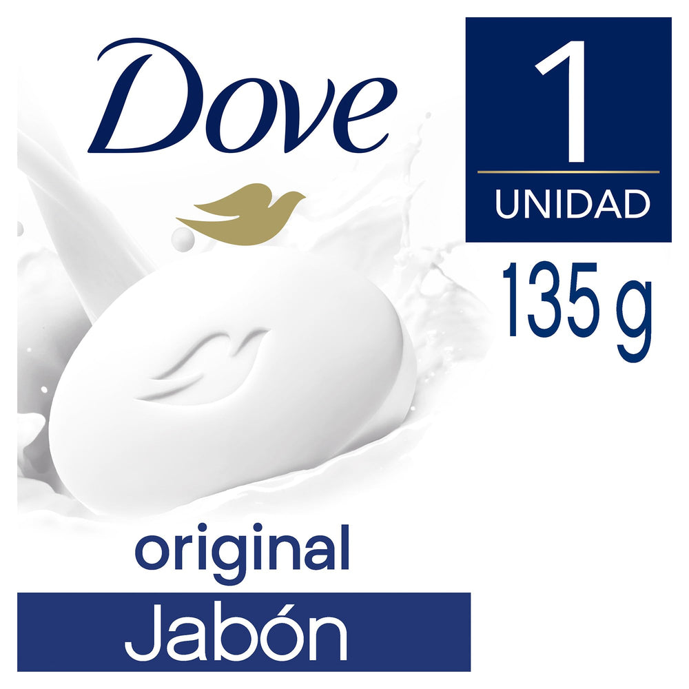 Dove Soap Original packaging, classic USA-made soap for everyday use.