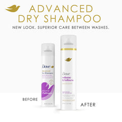 Dove Spritz on roots from eight to ten inches to start refreshing.