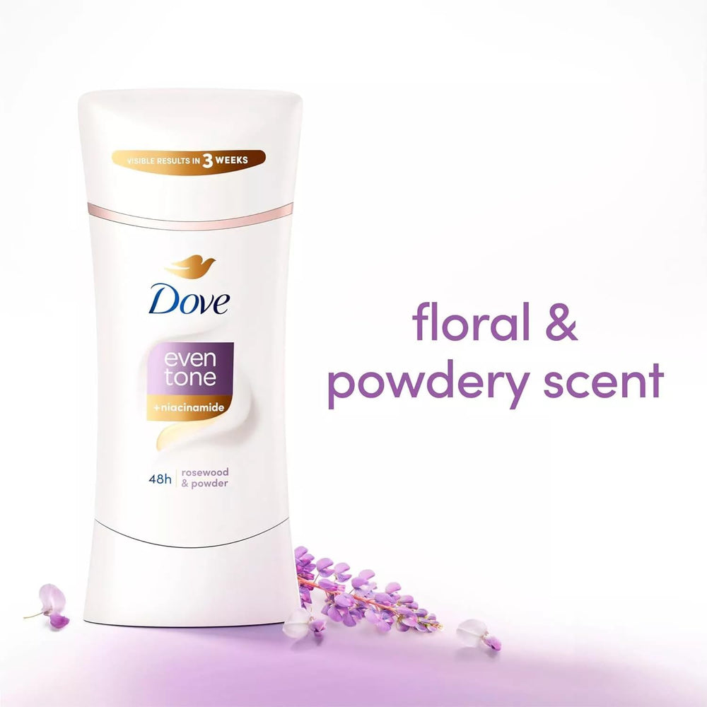 Dove Tono Uniforme Stick deslizamiento suave sin residuos