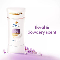 Dove Tono Uniforme Stick deslizamiento suave sin residuos