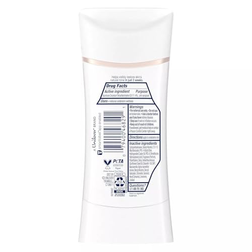 Dove Tono Uniforme Stick protección 48 h para axilas secas