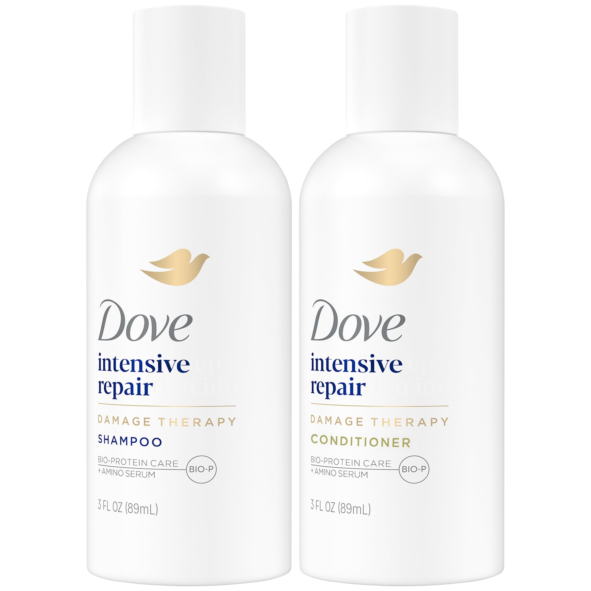 Conjunto Dove de viaje para cabello suave y nutrido en cada lavado.