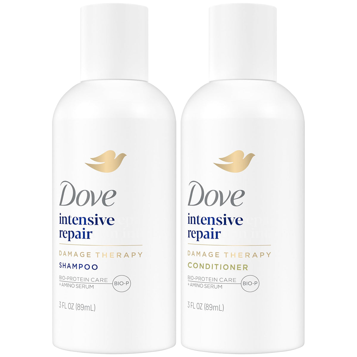 Conjunto Dove de viaje para cabello suave y nutrido en cada lavado.