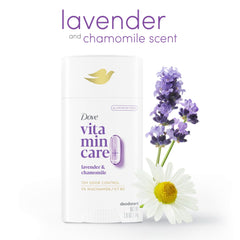 Dove VitaminCare+ con B3 Niacinamida: cuidado de la piel y defensa del olor.