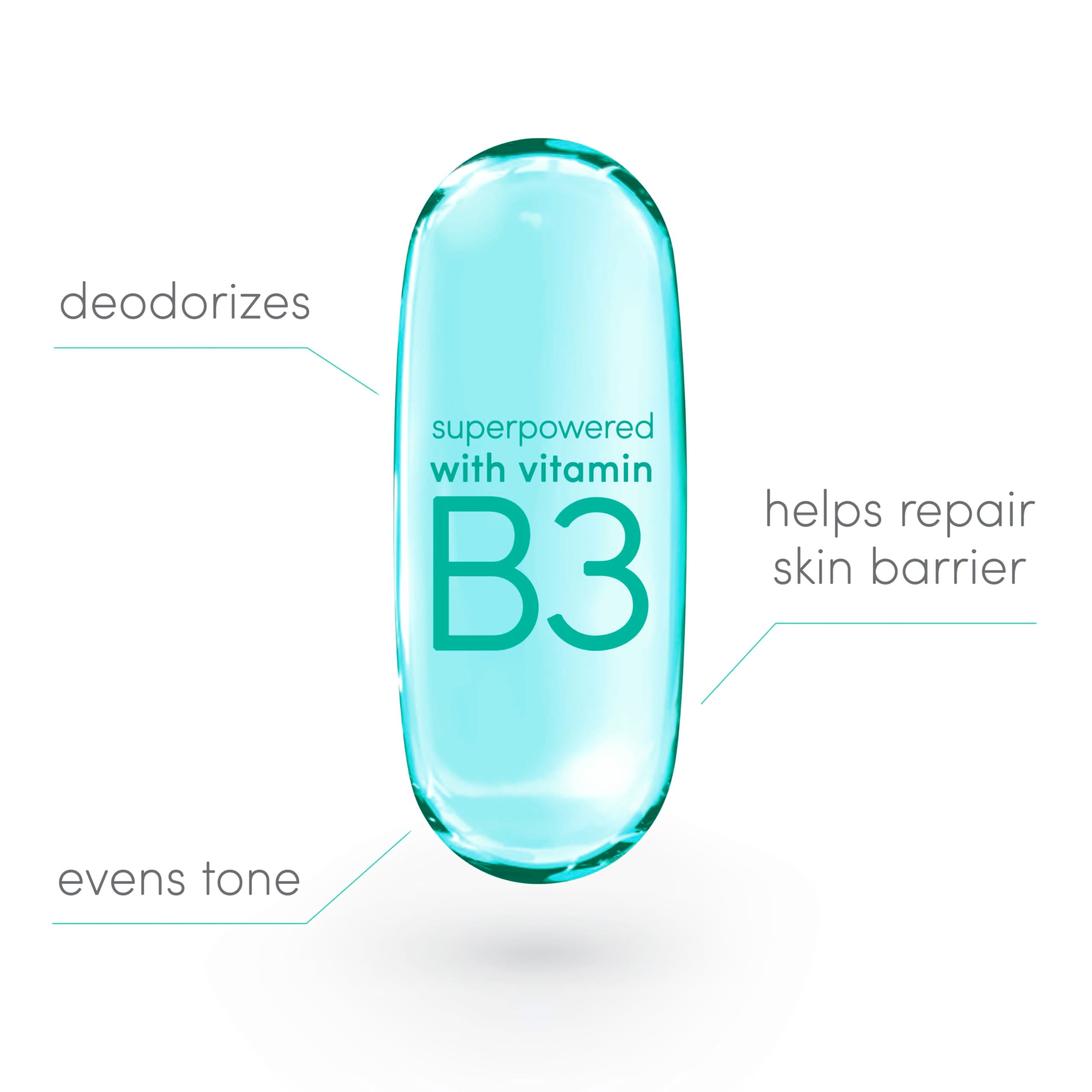 Dove VitaminCare+ desodorante invisible, barra que no deja manchas blancas.