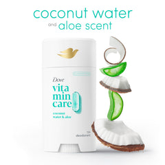 Dove VitaminCare+ protección 72h, fórmula ligera para días activos.