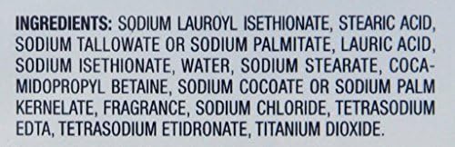 Dove White Cream Bar rinse action with creamy finish for smooth skin.