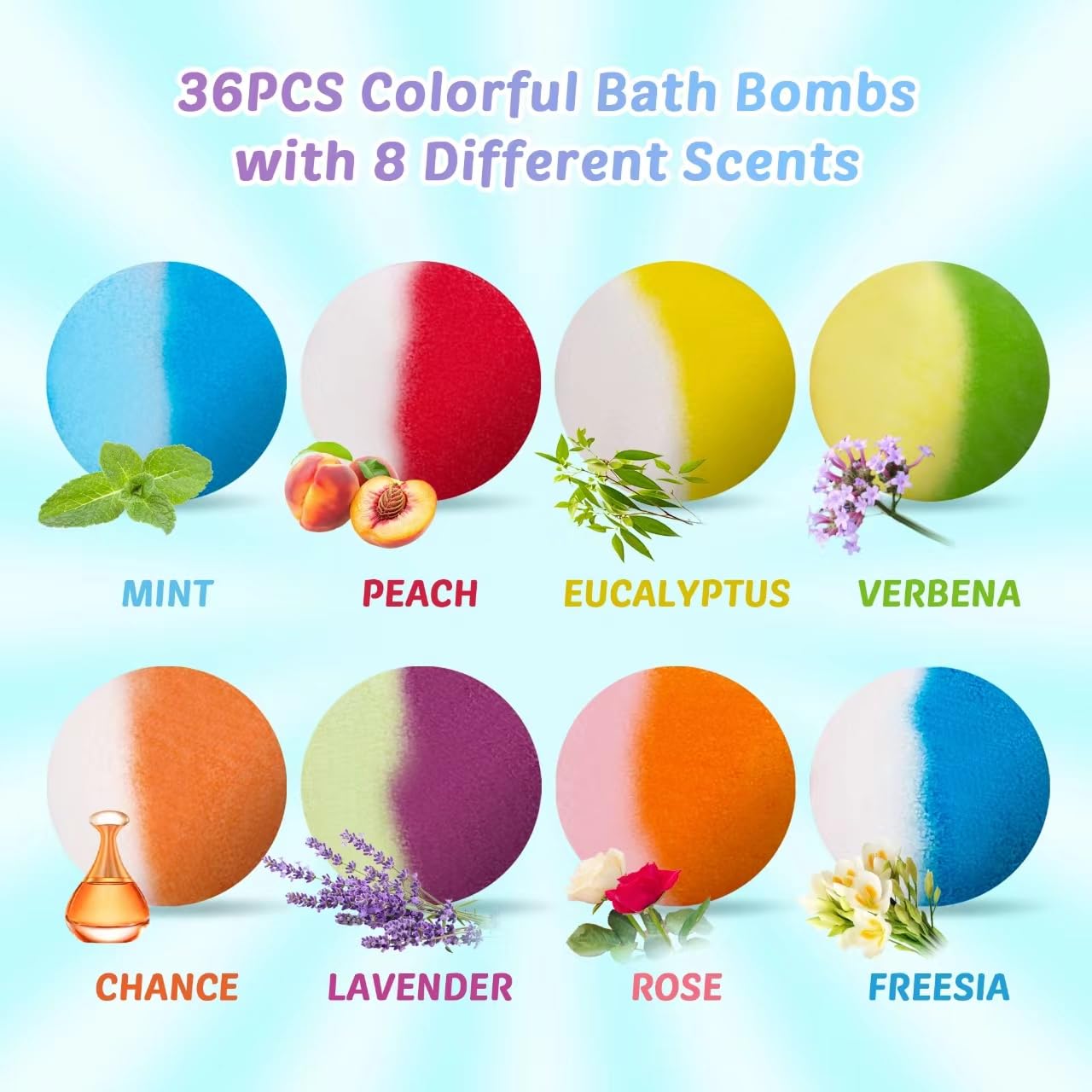 DOVIPE ocean-themed bath bombs unveil hidden toys for bath adventures.