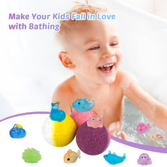 Bomba de baño DOVIPE empaquetada individualmente, lista para regalo