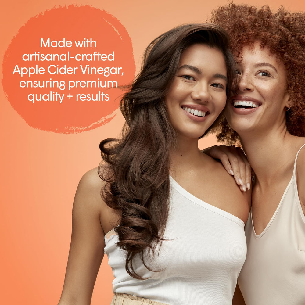 dpHUE ACV Hair Rinse Lite packaging close-up, color-safe care for vibrant color