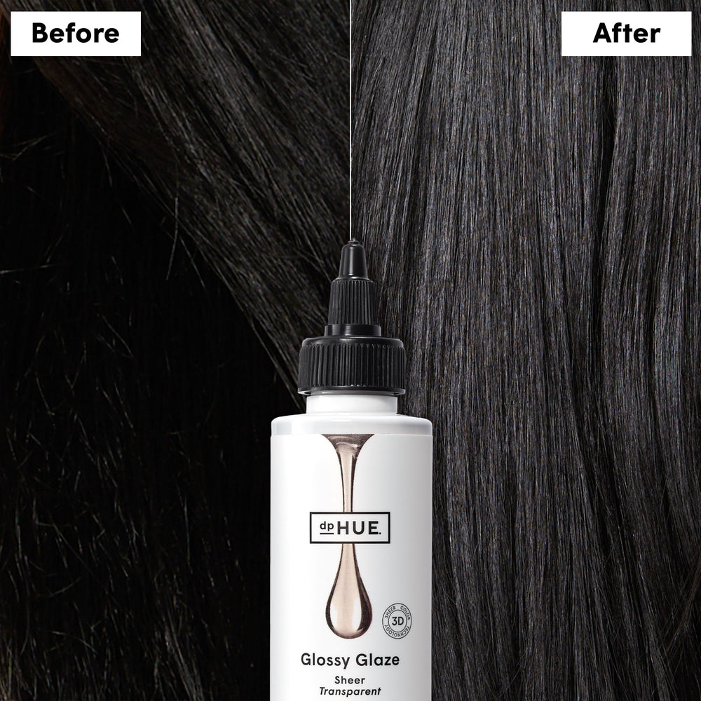 dpHUE Glossy Glaze with scent profile reminiscent of a professional color service