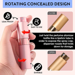 DPLASKA portable 0.9 oz perfume bottle for daily carry.