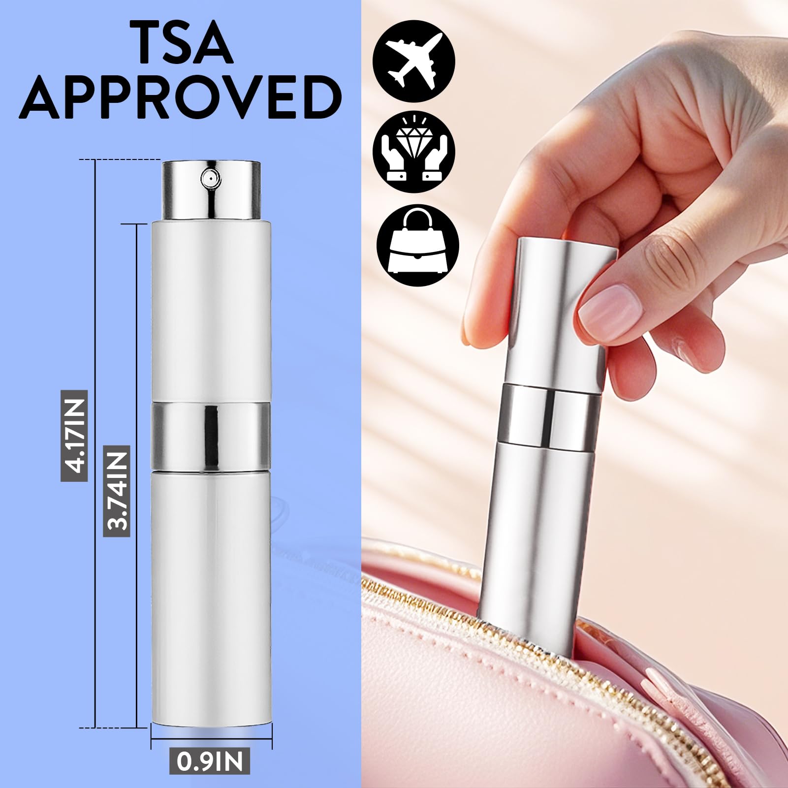 DPLASKA refill kit with funnels and syringe for transfers.