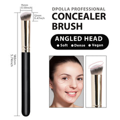 DPOLLA Concealer Brush 270 reaches hard to reach areas for seamless concealer