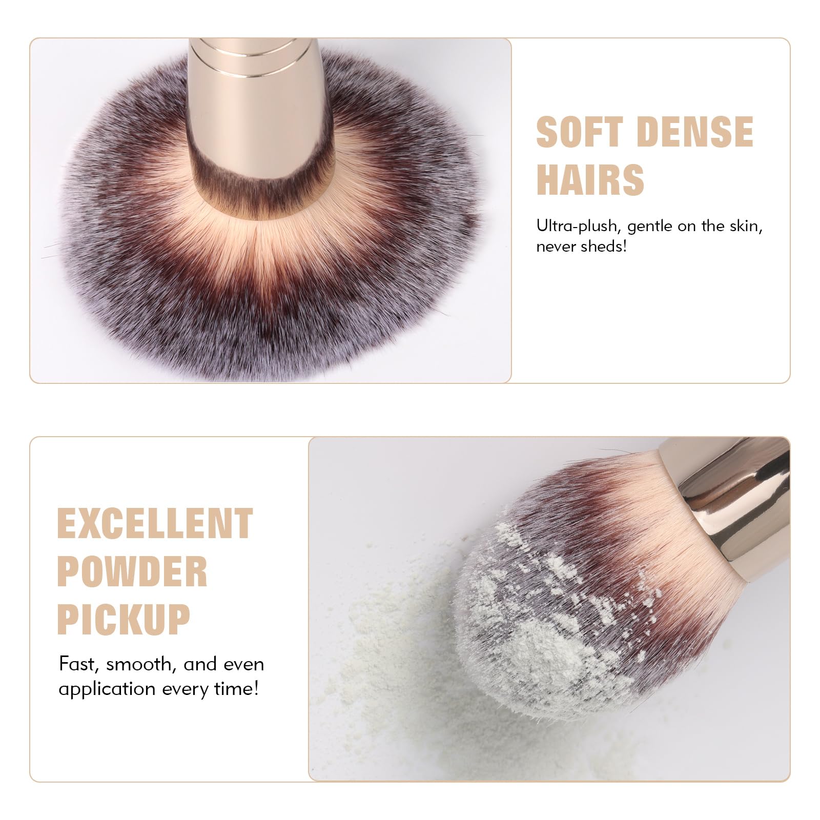 dpolla dual-ended brush set ideal for compact travel and on-the-go touch-ups.