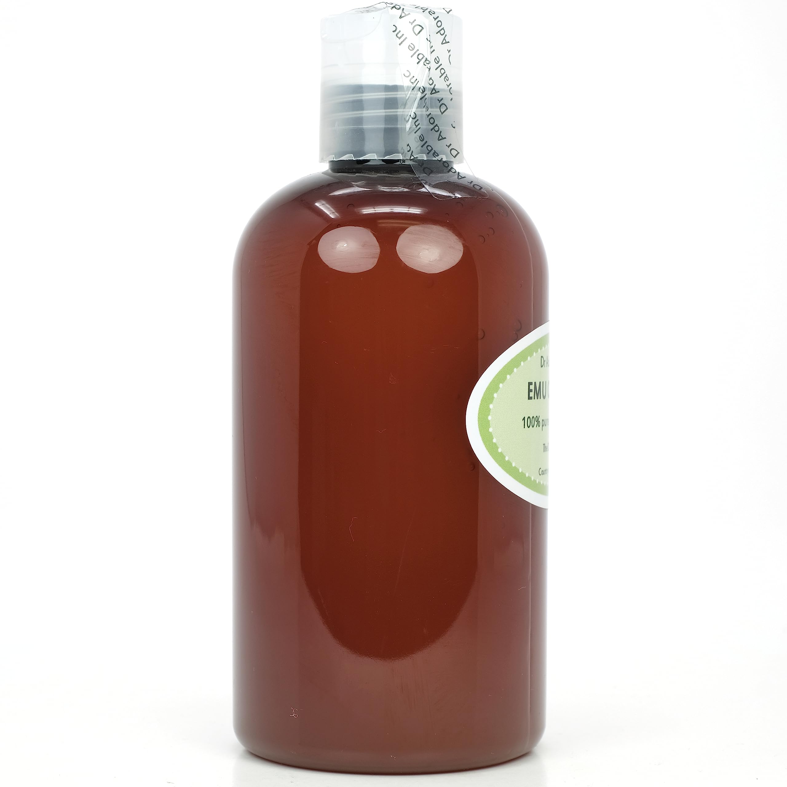 Dr Adorable Aceite de Emú Cremoso, triple refinado para mayor pureza.