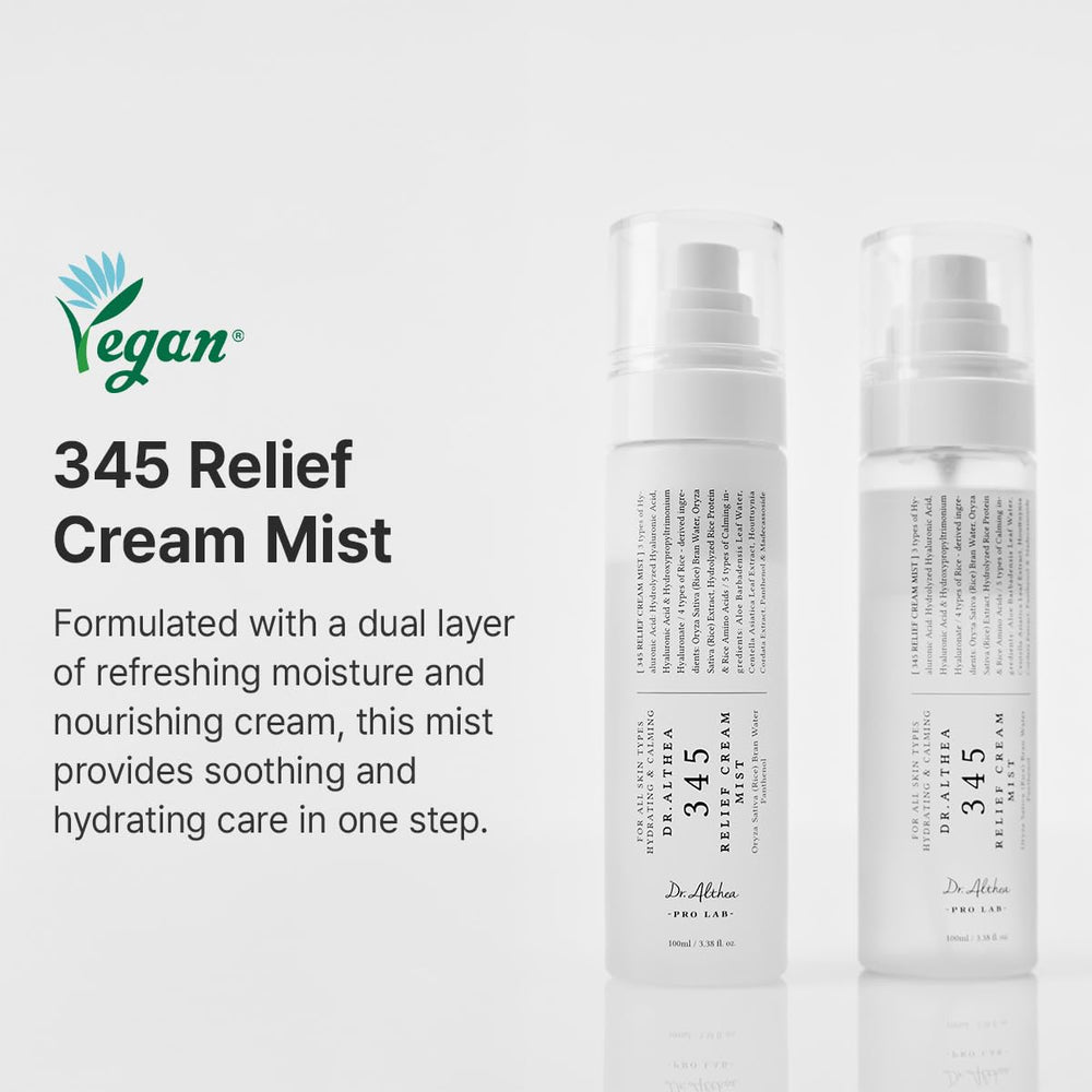 Dr.Althea 345 Relief Cream Mist: capas crema y agua para nutrición equilibrada