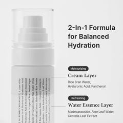 Dr.Althea 345 Relief Cream Mist: fórmula de doble capa en envase
