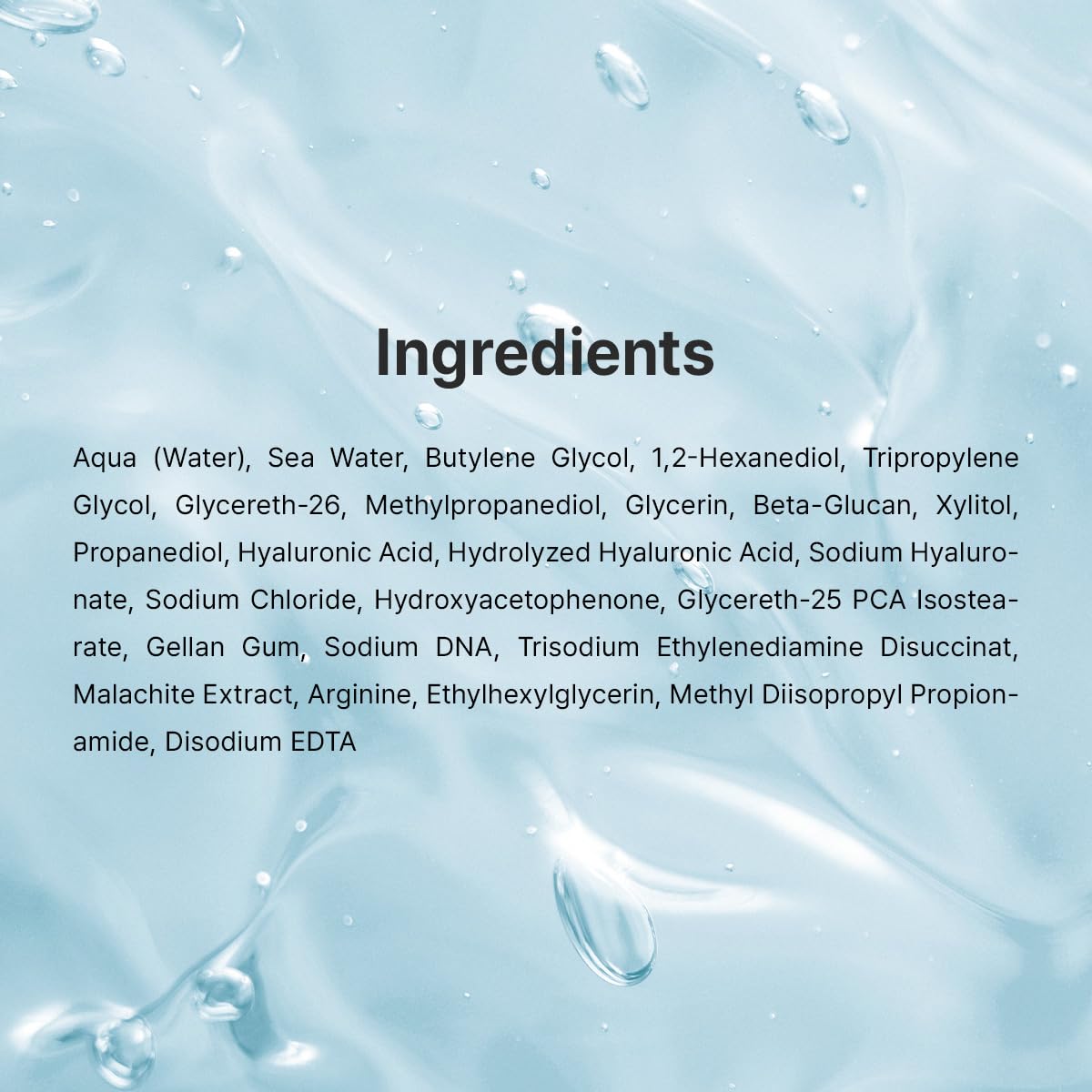 Dr.Althea Aqua Marine Jelly Mist after-makeup glow use.