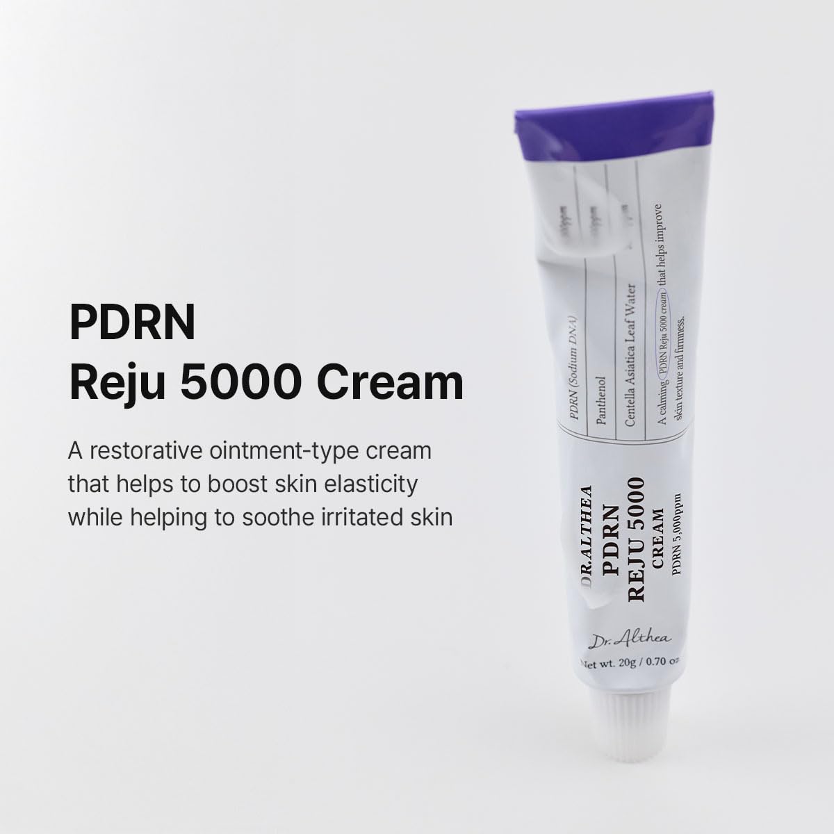 Centella Water extract on Dr.Althea PDRN Reju 5000 packaging.