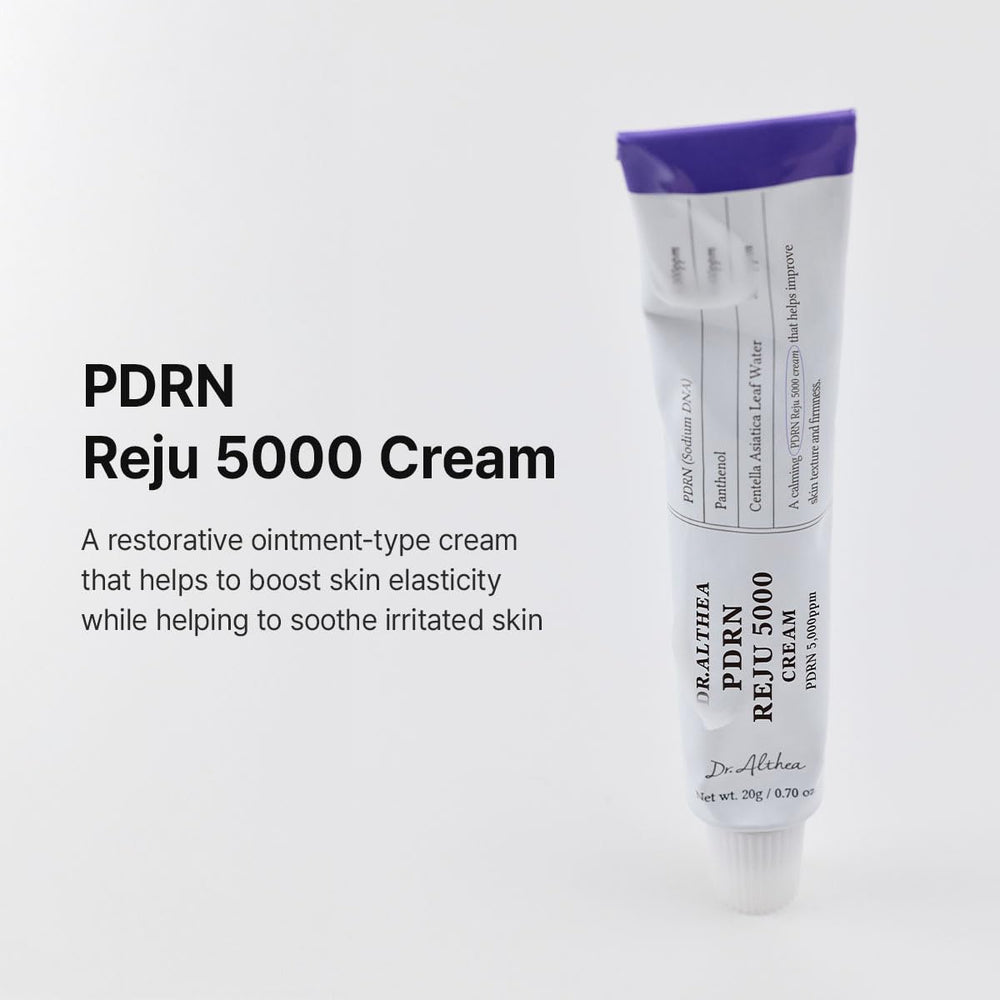 Centella Water extract on Dr.Althea PDRN Reju 5000 packaging.