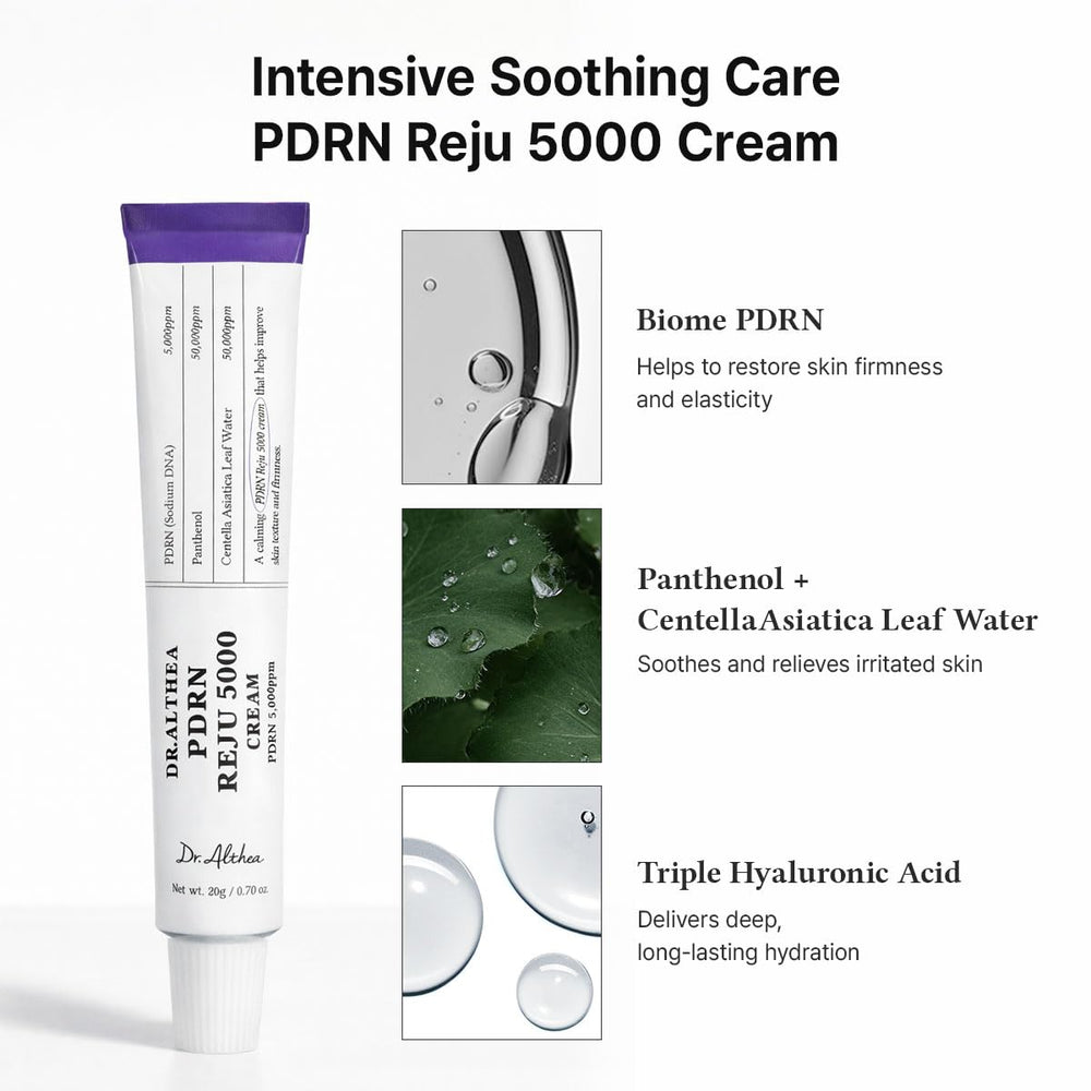 Cream jar close-up emphasizes smooth, creamy consistency.