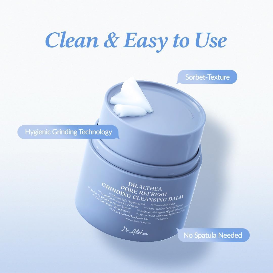 Vegan-certified seal on Dr.Althea Pore Refresh Balm packaging