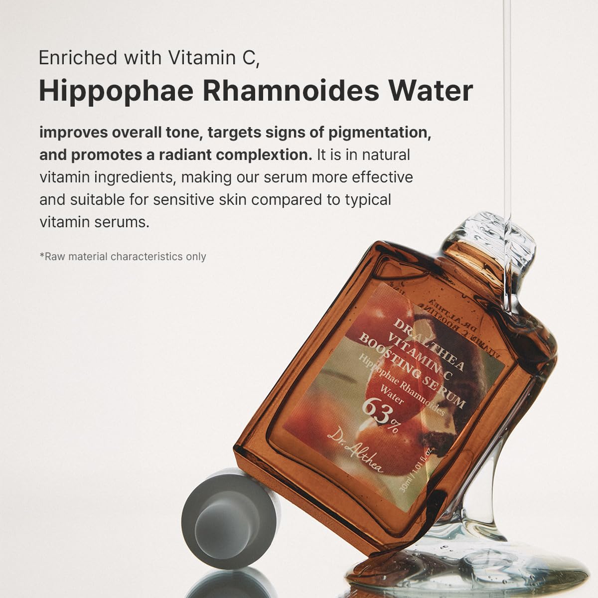 Dr.Althea serum vitamina C, textura ligera y suave