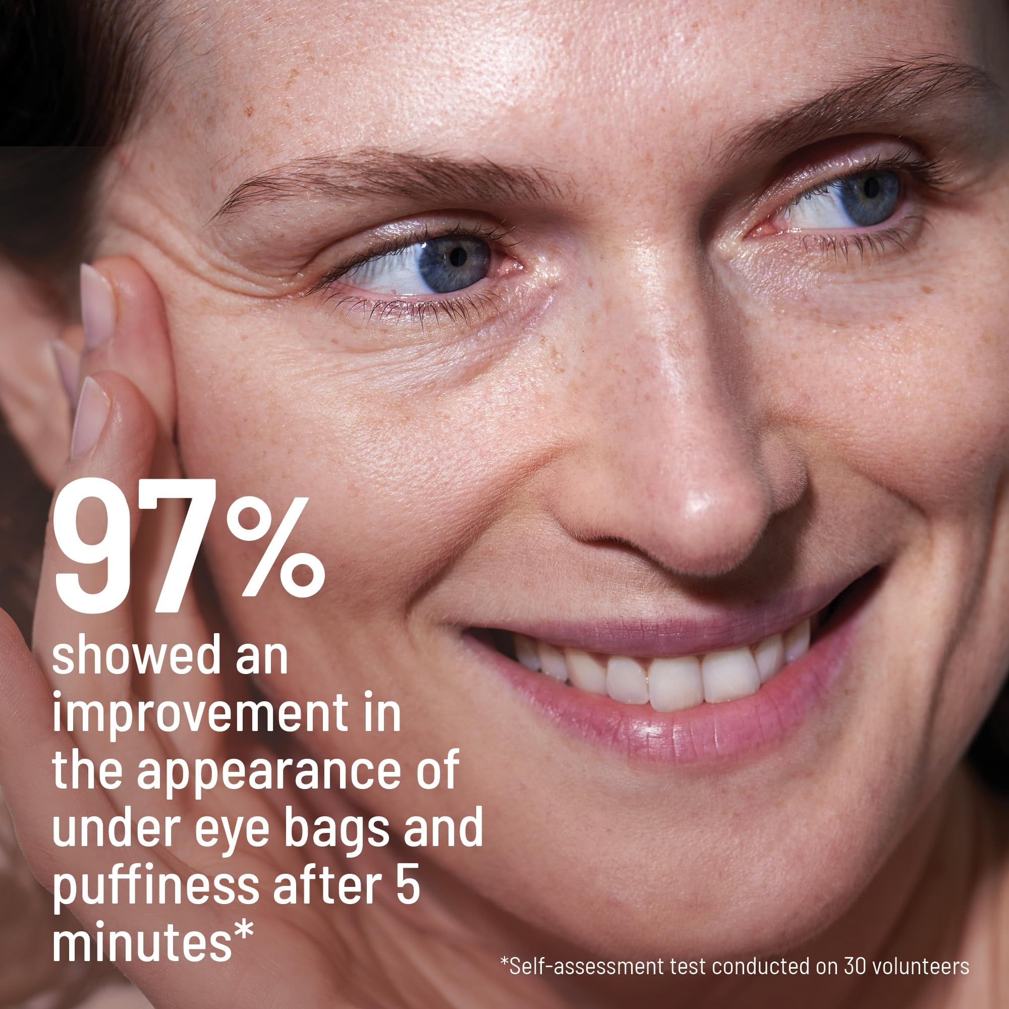 Dr. Brandt Needles No More Baggage quick absorption after application.